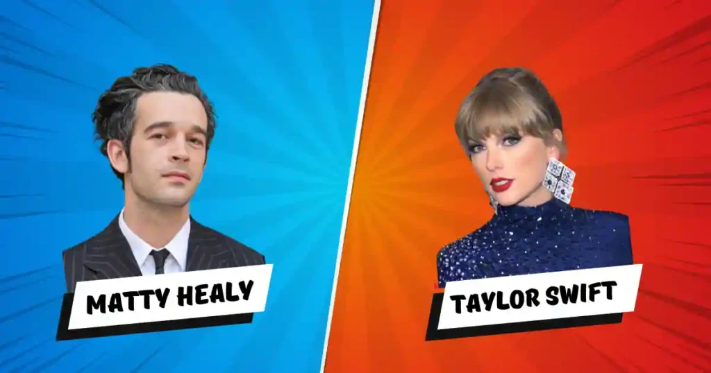 image of taylor swift and matty healy