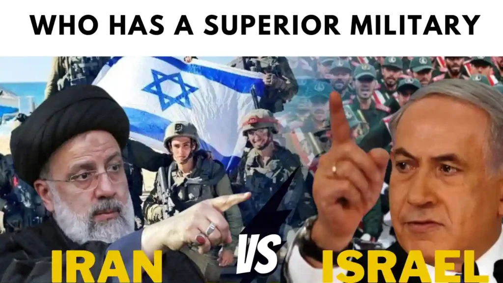 comparison of Iran and Israel's military with  their prime minister